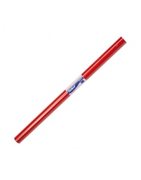 [06165] Papel charol rojo rollo 0,5x2m. Sadipal