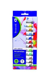 [327024] Set 12 acuarelas tubo bismark 12ml.