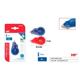 [PA137M] Corrector cinta mini 5mm x 6mtr pm