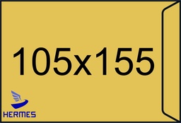 [KRAFT T/S] C/500u. Bolsa salario 105x155 kraft verjurado