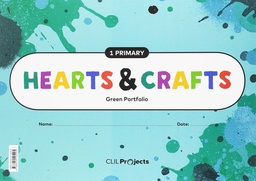 [9788414105405] Hearts & Crafts green ntb 1prim.  ed18