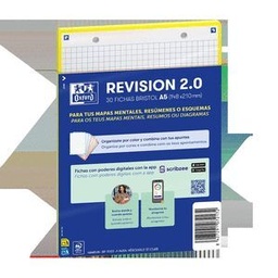 [400198766] FICHAS REVISION 2.0 OXF A5 2T 30F 5X5 AMARILLO