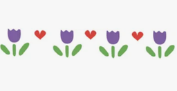 [0420071185] STENCIL ACRILEX 16x3cm TULIPAS/FLORAL