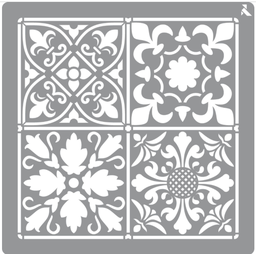 [1420930057] STENCIL STX-057 10x10cm ARABESCO