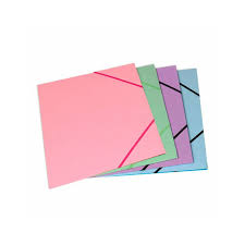 [015813] CARPETA GOMAS COLORES SUAVES Fº 400gr FABRISA