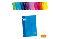 [400076222] Recambio A4 color azul Turquesa 80h 90g 1 línea c/m Oxford