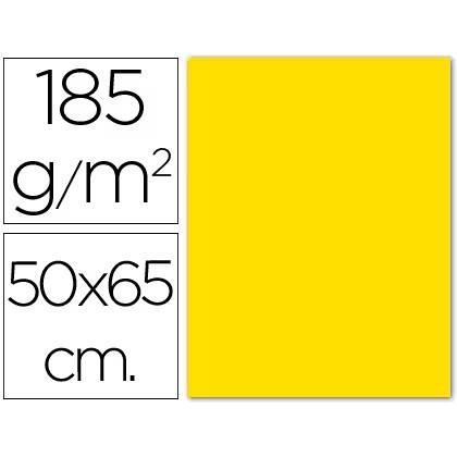 P/50 cartulinas amarillo canario 05 A3 185g Canson