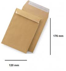 BOLSAS KRAFT 120x176mm TIRA SILICONA GPV