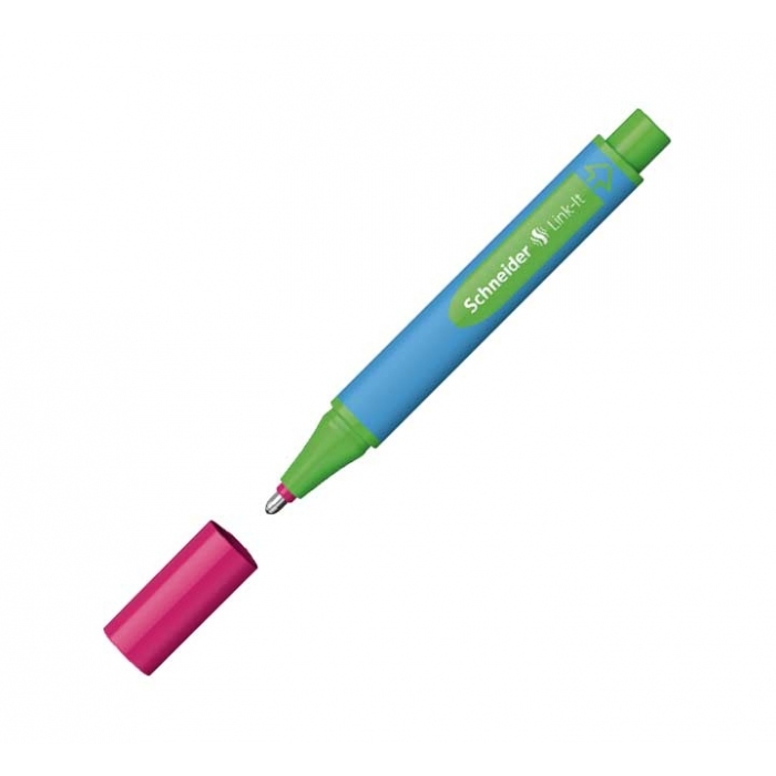Bolígrafo  fucsia linkit xb punta gruesa schneider