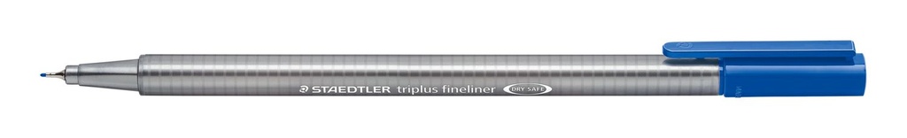 Rotulador triplus fineliner 334 azul delft
