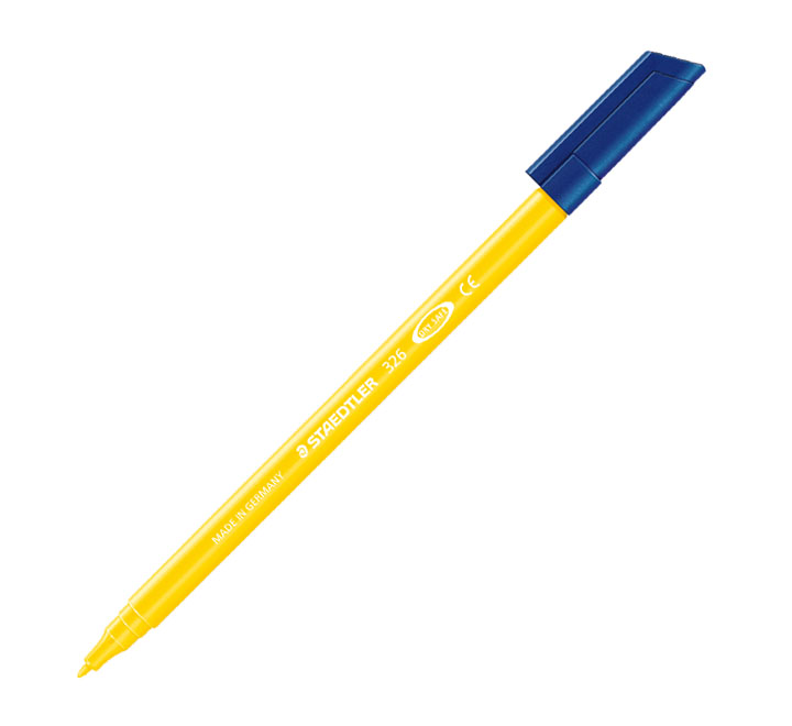 Rotuladores Staedtler 326-1 amarillo c/10u.