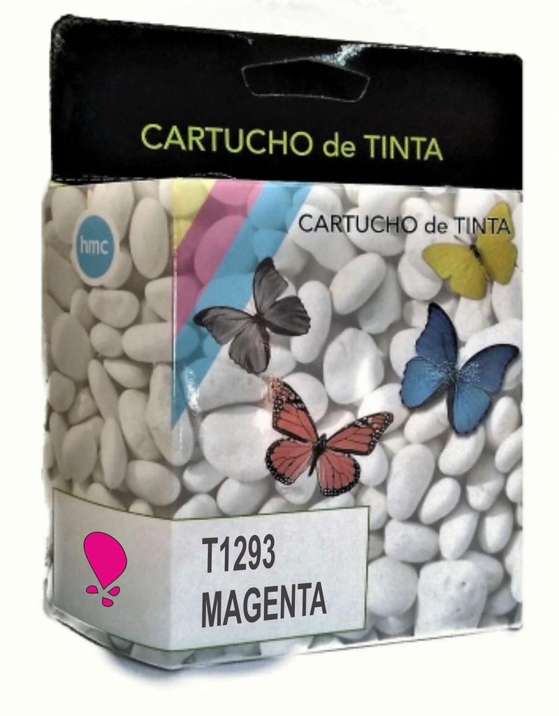 Cartucho tinta compatible Epson t1293 magenta