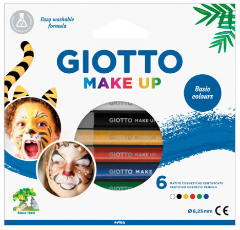 Set 6 lápices Giotto make up classic