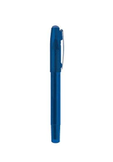 Bolígrafo inoxcrom btl-free ink office azul cj 12u