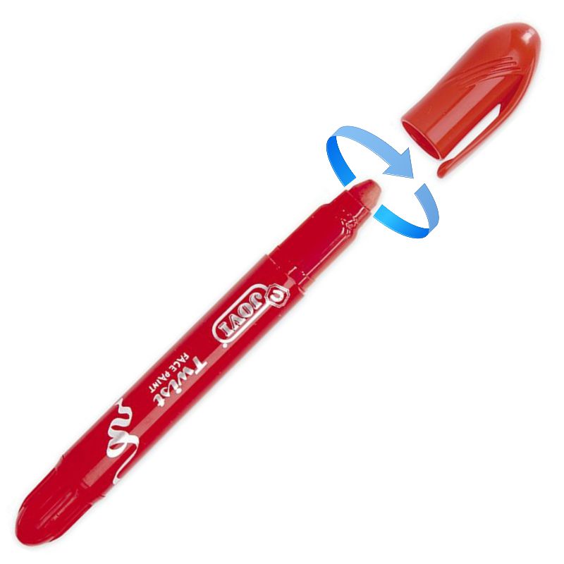 Barra maquillaje twist make-up rojo jovi