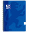 Cuaderno espir. T/ plast azul Oxford p 5x5 80h 90g