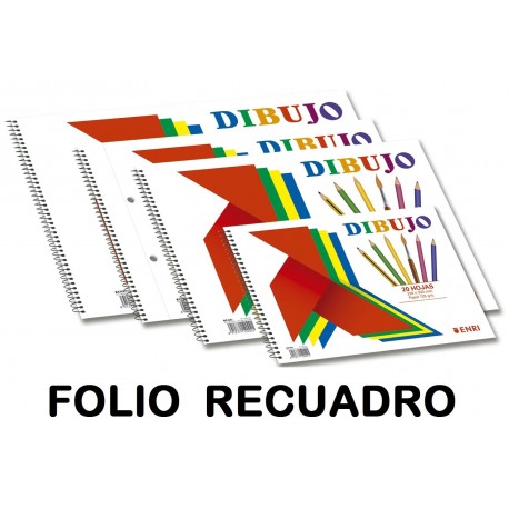 BLOC DIBUJO PAJARITA FOLIO LISO 125GR.C/MARGEN 20h