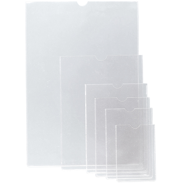 C./100 fundas PVC A5 100µ