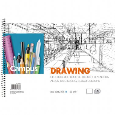Block arte p. Dibujo 20h. 135g. Campus university