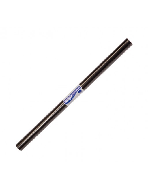 Papel charol negro rollo 0,5x2m. Sadipal