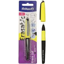 Boligrafo borrable Pelikan Erase 2.0 negro