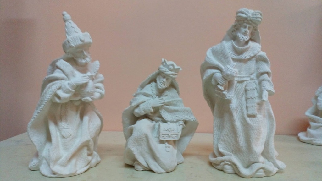 Figura rey mago Gaspar mediano