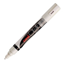 [PWE-5M] Rotulador tiza liquida blanco uni-chalk