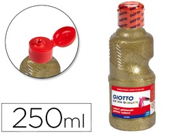 [531201] Giotto tempera glitter oro 250ml