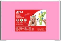 [12772] Goma eva lisa color rosa 40*60 hoja