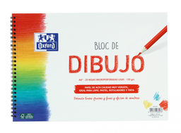[400 148 232] Bloc de bibujo espiral Oxford A4+ 20h. Lisas 130g.