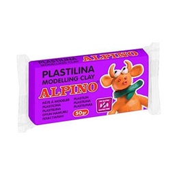 Plastilina modelling clay alpino 50gr morada