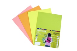 [000017712] Papel color flúor surtido 250h. 80g. Fabrisa