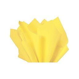 [11141] Papel de seda amarillo 51x76cm sadipal