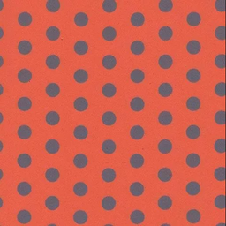 [DO6160008] Hoja goma eva naranja con lunares grises 40x60