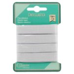 [12855] CINTA ELÁSTICA 14mmx2,5mtr BLANCA