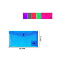 [PC015] Carpeta sobre con boton colores transparentearentes