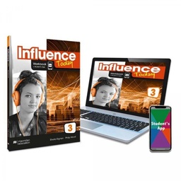 INFLUENCE TODAY 3 Workbook + Student's App and Competence Evaluation Tracker - macmillan education