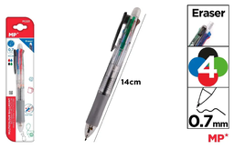 [PE221] Bolígrafo 4 colores 0.7mm y Portaminas 0.5mm.