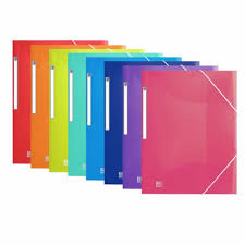 [400161815] CARPETA DE GOMAS OXFORD URBAN A3+ CON 3 SOLAPAS PP TRANSLUCIDO LOMO15MM AMPLIABLE HASTA 25MM - COLORES SURTIDOS