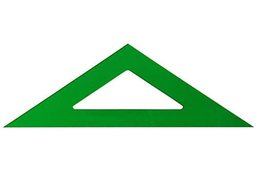 [101-30EV] Escuadra verde 30cm - Alta precisión FAIBO 2mm