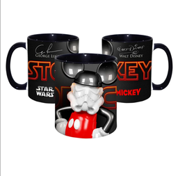 [TZ 10122] Taza Disney Mickey Mouse + Star Wars